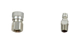 Power Tank Stainless Steel Mini Plug and Coupler High Pressure Power Tank Both (without check valve) Coupler