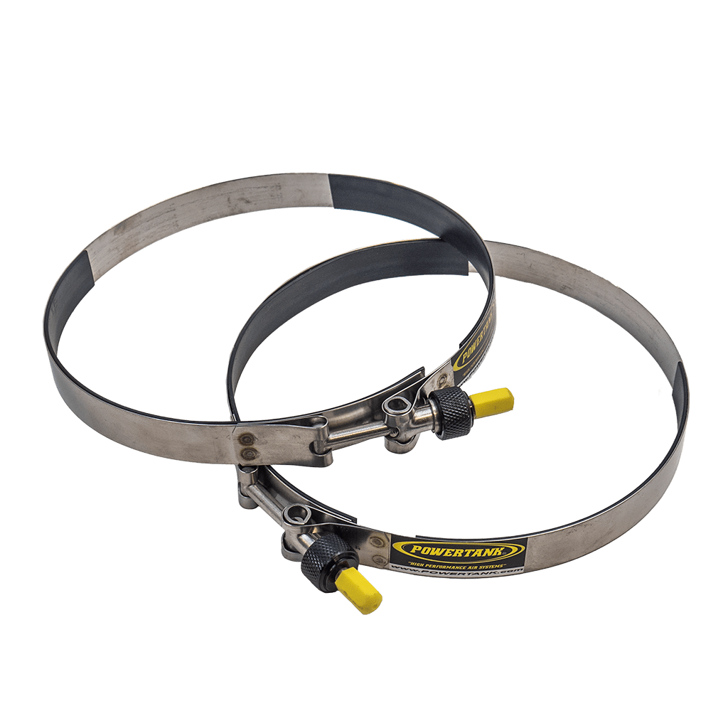 Power Tank 10 lb. Super Bracket COMP Strap - T-Bolt Clamp - Pair Spare Part